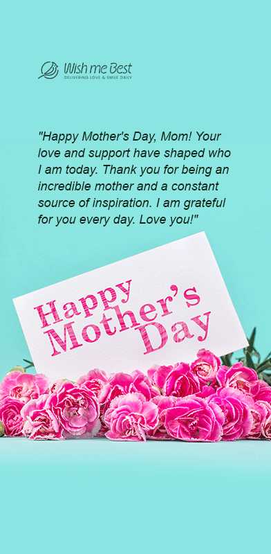 mother's day wishes - Happay Mother's Day, Mom!