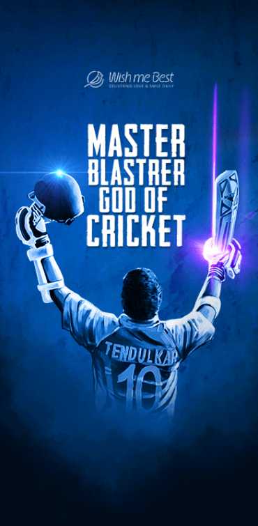 sports wishes - Master Blaster God of Cricket
